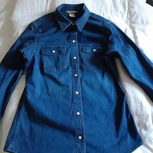Duluth trading company denim shirt
